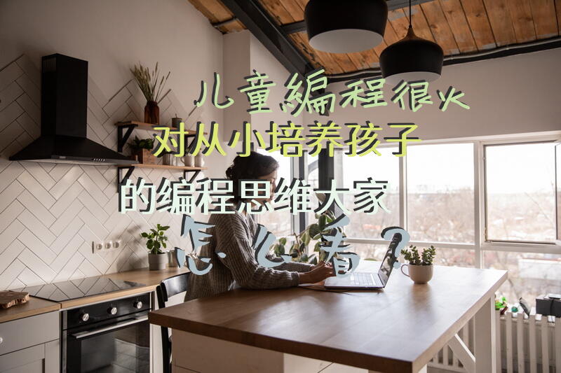 儿童编程很火，对从小培养孩子的编程思维大家怎么看？